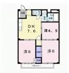 シティハイツ藤田Bの間取り画像