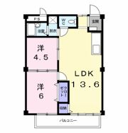 シティハイツ藤田Bの間取り画像