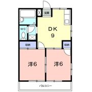 ドミール東仙台の間取り画像
