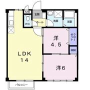 エルディムヒラタの間取り画像