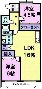 レジデンス清里の間取り画像
