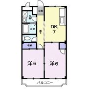 マンション グリンピアの間取り画像