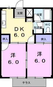 シティハイツ峰の間取り画像