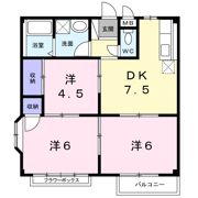 エサキハイツAの間取り画像