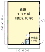 高場倉庫（1）の間取り画像