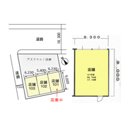 新市町戸手店舗 11625の間取り画像