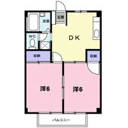 シティハイツグリーンBの間取り画像