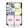 パルネット数間Aの間取り画像