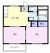 シティハイツエーエスの間取り画像