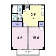 シティハイツ岩切の間取り画像