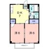 シティハイツ岩切の間取り画像