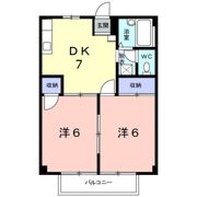 シティハイツ岩切の間取り画像
