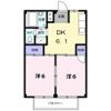 シティハイツ藤の間取り画像