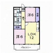 エーブルハイツの間取り画像