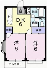 メゾン新村Ⅱの間取り画像
