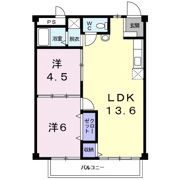 シティハイツ井上の間取り画像