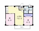 セントラルハイツBの間取り画像