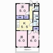 グレイスマンションの間取り画像