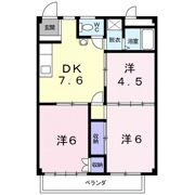シティハイツサンシャインの間取り画像