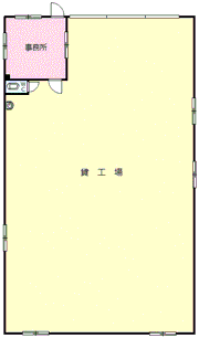 鵜沼三ツ池町5丁目217工場Ⅰの間取り画像
