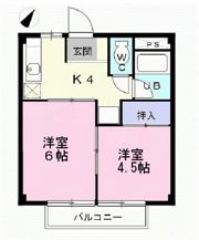 シティーハイツ88の間取り画像