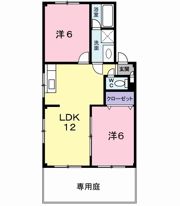 中尾壱番館の間取り画像