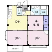 エルディム小堀Aの間取り画像