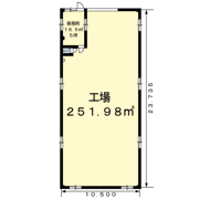 本所1495－2工場2の間取り画像