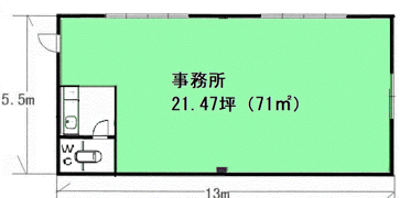 日研21ビルの間取り画像