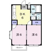 エルディム岩渕Eの間取り画像