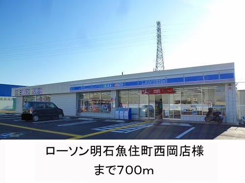 近くのローソン様まで700m(徒歩9分)