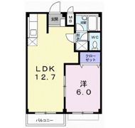 エルディム宝蔵Bの間取り画像