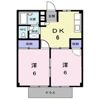 シティハイツサンシャインBの間取り画像