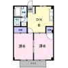 シティハイツ高橋Aの間取り画像