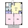 シティハイツ高橋Bの間取り画像