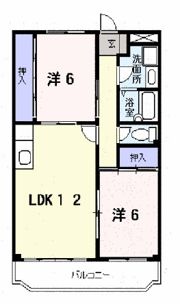 カンフォートハイツ泉の間取り画像