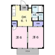 シティハイツ日野の間取り画像