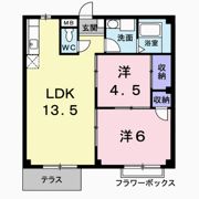 エルディム藤村Bの間取り画像