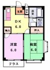 サンメゾン藤の間取り画像