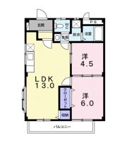 シティハイツ崎山の間取り画像