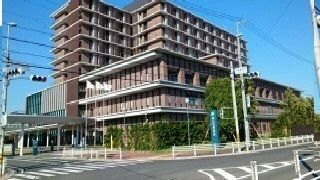 近くの豊川市民病院まで1,100m(徒歩14分)