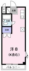 ウインク松木の間取り画像
