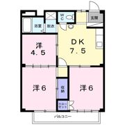 シティハイツ須藤の間取り画像