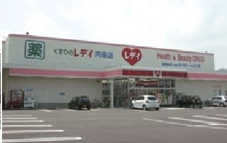 近くのドラッグストアまで750m（徒歩10分）