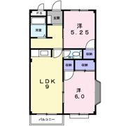 エルディム西町東の間取り画像