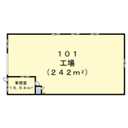 久野工場Aの間取り画像