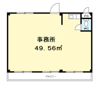 秋山ビルの間取り画像