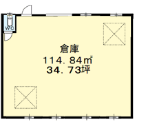 信達牧野倉庫O2の間取り画像