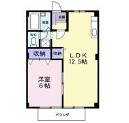 シティハイツ矢吹の間取り画像