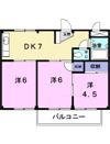 ハイツサンリットの間取り画像
